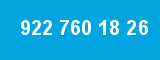 922 760 18 26
